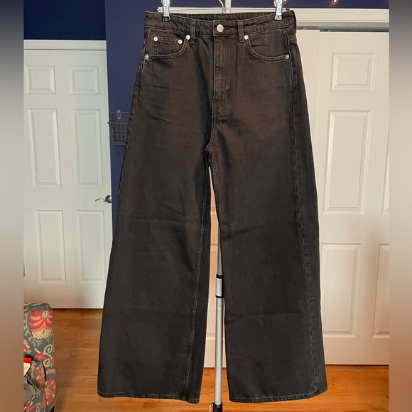 NWOT Weekday Ace Wide Leg Jeans - Picture 8 of 14